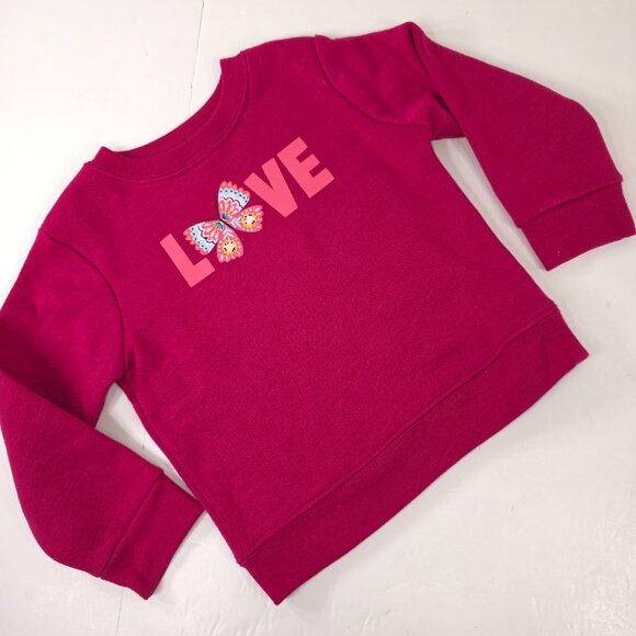 LOT OF 9 SWEATSHIRTS VEST GIRL TODDLER SIZE 24M /2T WHITE PINK PURPLE GRAY *FLAW - Picture 14 of 16